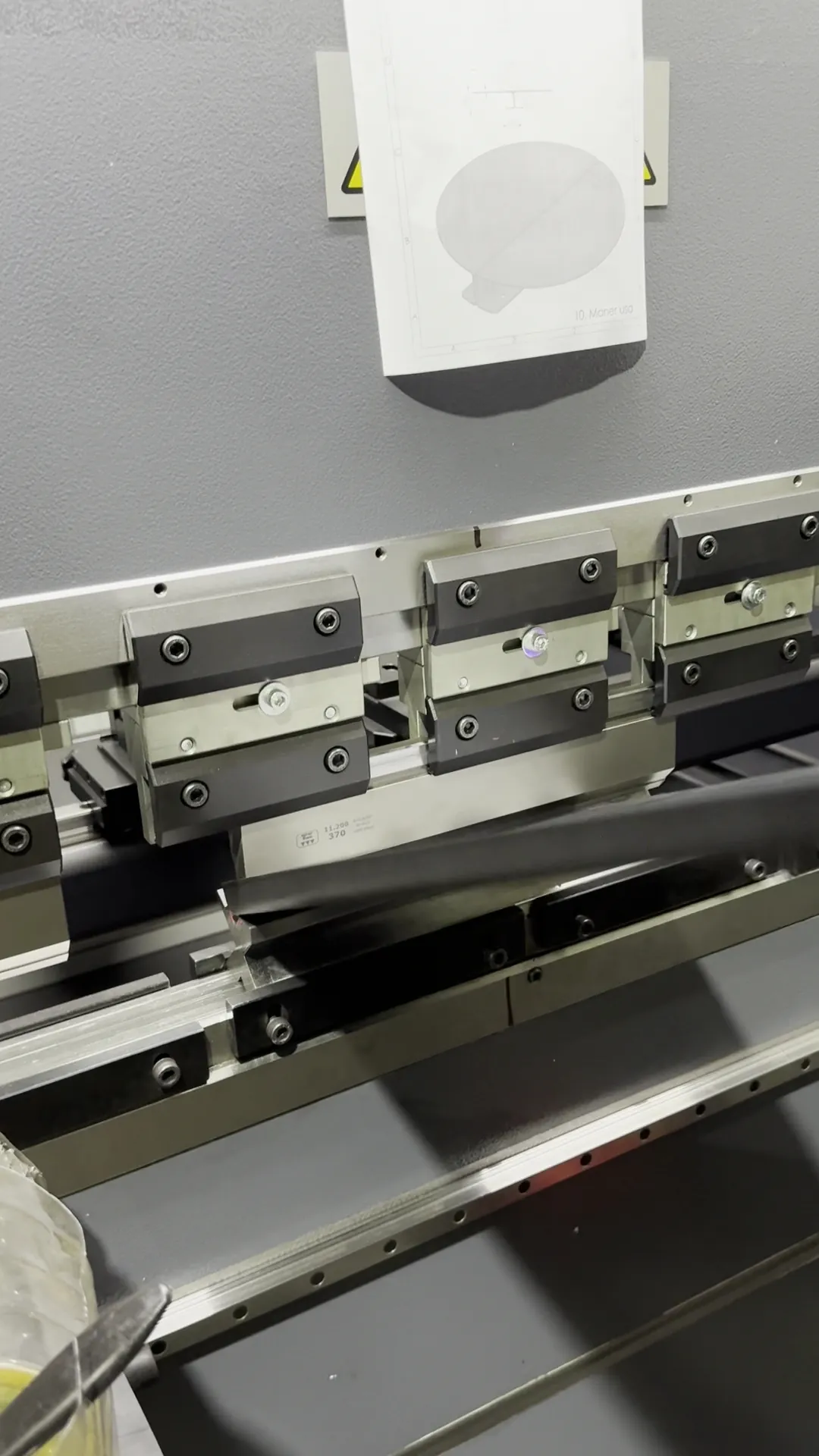 Panou de control CNC industrial — Mitsubishi M800